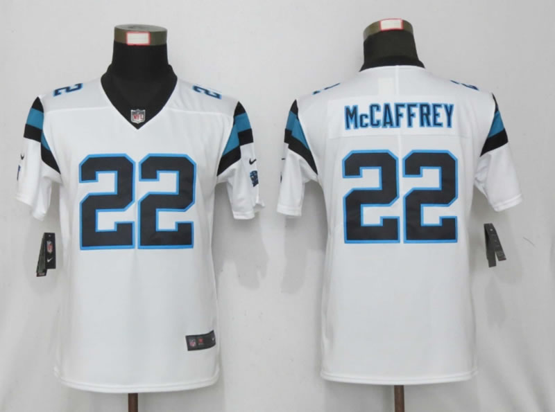 Women Nike Carolina Panthers 22 McCaffrey Nike White Alternate Vapor Limited Jersey,We sell and wholesale Women Nike Carolina Panthers 22 McCaffrey Nike White Alternate Vapor Limited Jersey on line form chian!